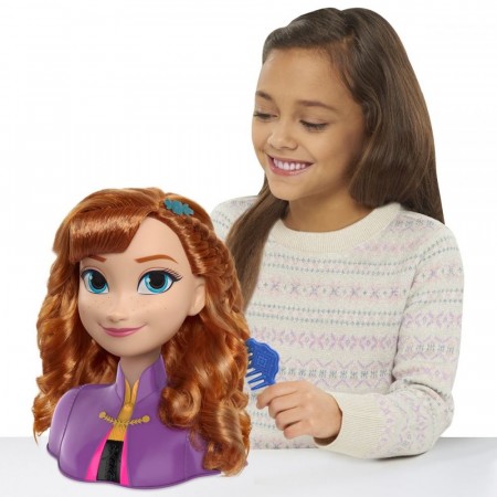 Disney Frozen - Anna basic frisør- og sminkehode