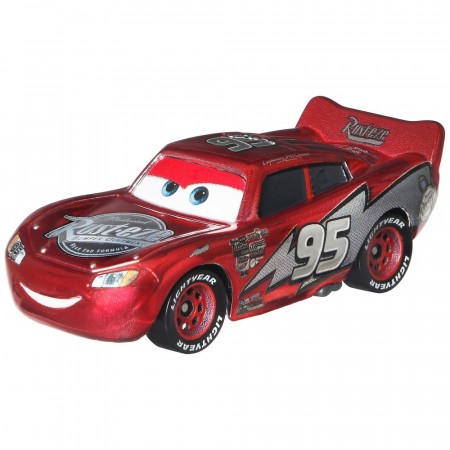 Disney Cars Die Cast Metallbiler - Racing Red Lynet McQueen
